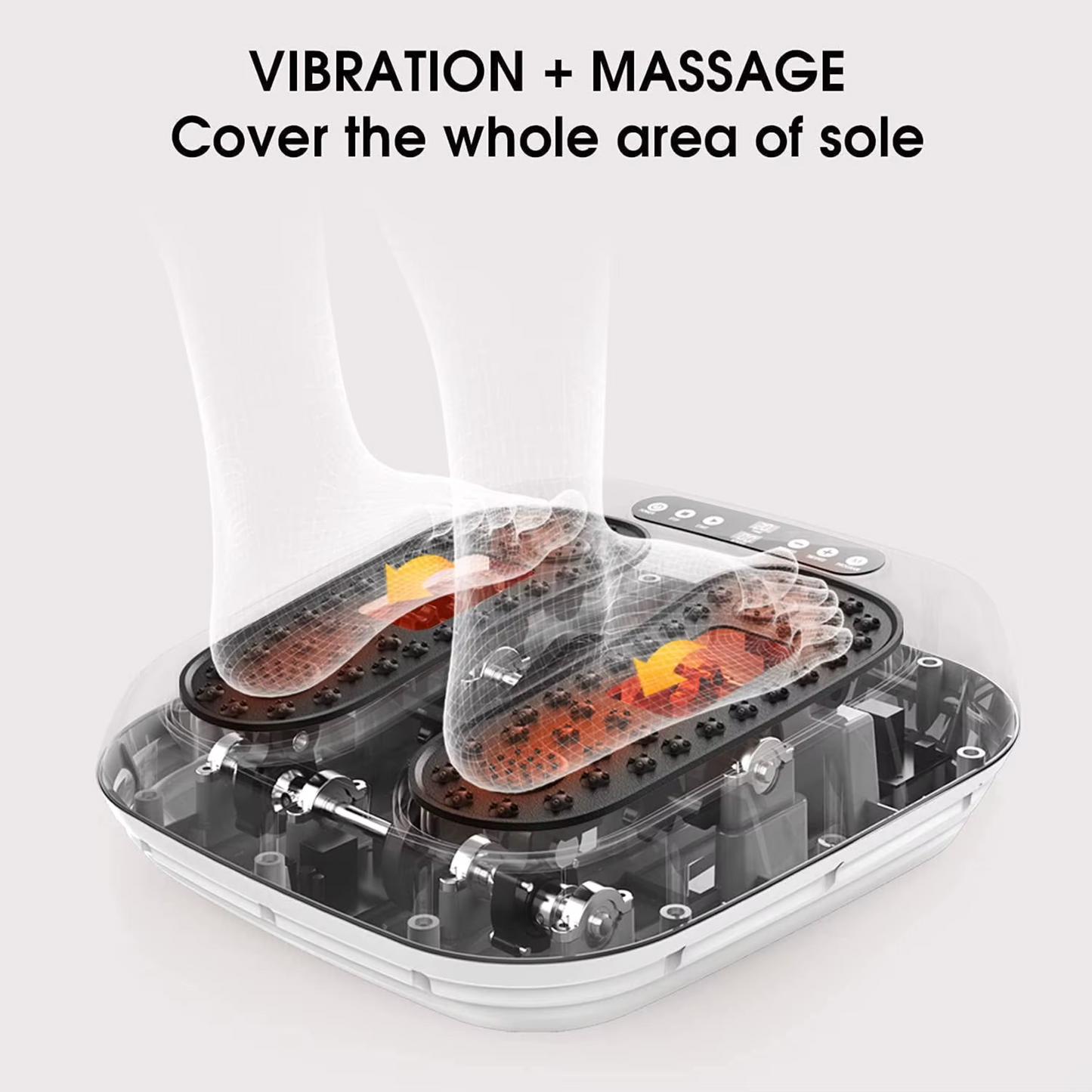 ZenRelief Foot & Leg Massager | Heated Shiatsu Therapy for Total Relaxation