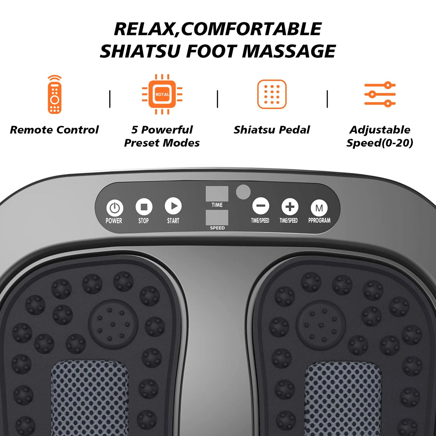 ZenRelief Foot & Leg Massager | Heated Shiatsu Therapy for Total Relaxation