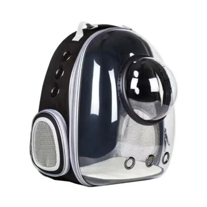 Pet Angel™ Luxe Voyager Carrier – Transparent Rolling Travel Bag for Cats & Small Pets